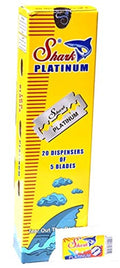 Lord 100 Shark Platinum Double Edge Razor Blades