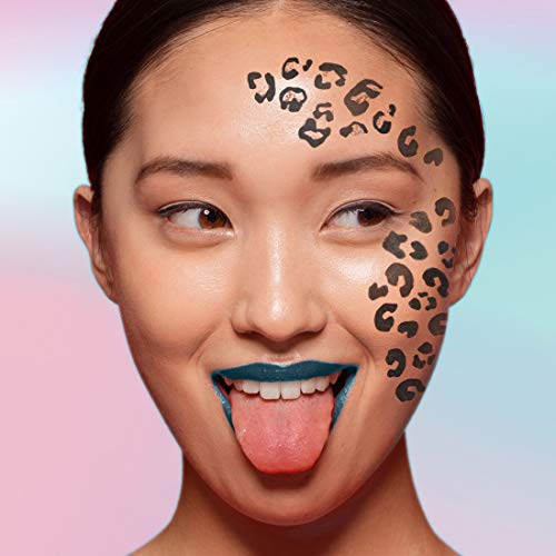 Leopard Spots Face Makeup Stencil for Halloween Cosplay Face Paint - Variation of THIS Listing