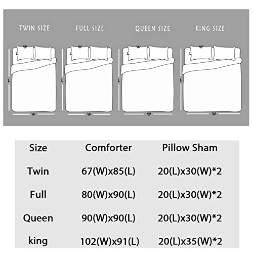 Wolf Twin Comforter Bedding Set with Pillowcases - Brown, Animal Decor