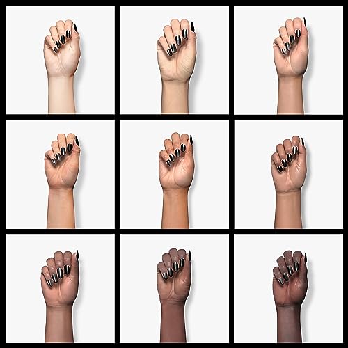 Beetles Gel Polish Nail Art Liner Pen - Black 7ml for Fine Lines & Creative Designs - Variation of B - Black