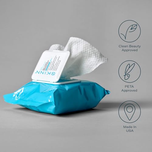 Facial Cleansing Makeup Remover Wipes - Gentle Exfoliation & Hydration