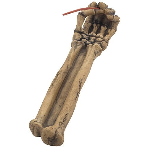 Halloween Skeleton Hand Incense Holder - Gothic Decor & Spooky Aromatherapy Stand
