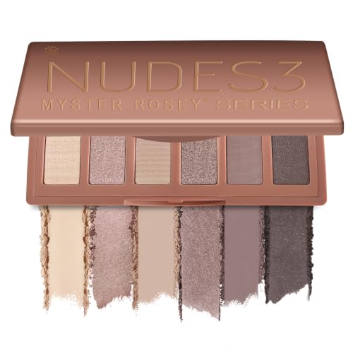 MYSTER ROSEY Mauve Taupe Mini Eyeshadow Palette - Neutral & Long-Lasting
