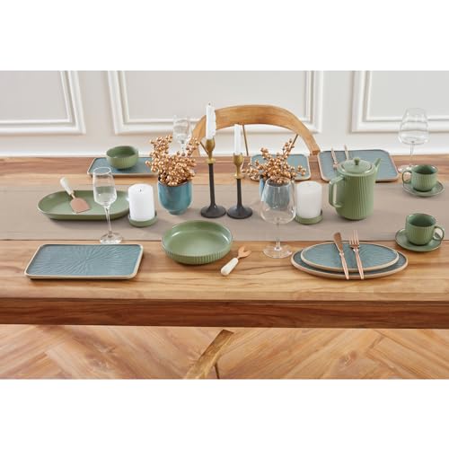 Pure Linen Table Runner Natural 14 x 90 Inches Medium Weight Handcrafted