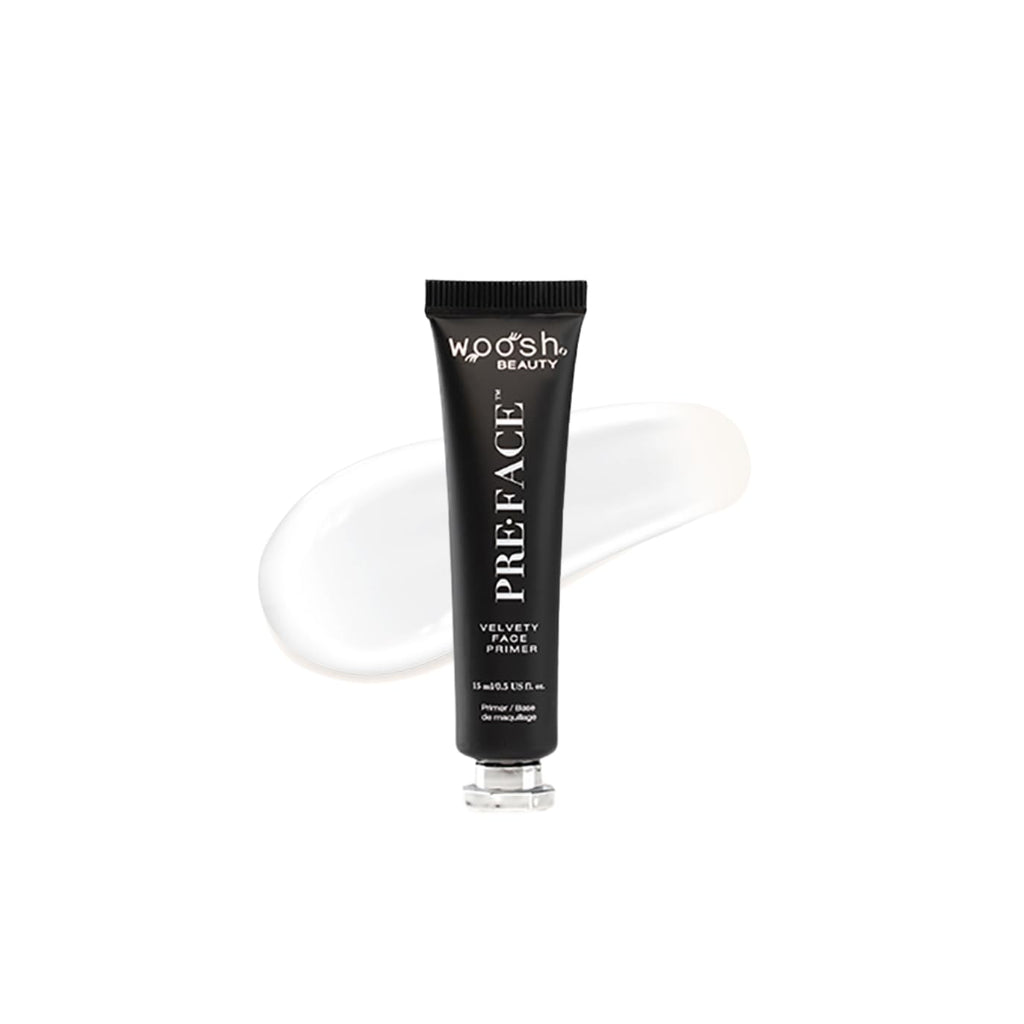 Woosh Beauty Pre•Face Primer - Hydrating, Long-Lasting Vegan Formula | Pore Minimizer, 15 ml Travel Size