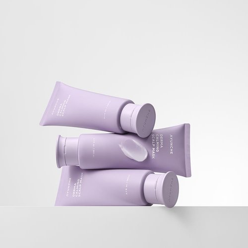 AYUNCHE Derma Calming Hair Mask 6.7 fl. oz. (200ml) [For Dry & Sensitive Scalp] | Moisturizing and Soothing Hair Pack | Vegan Hair Mask | Korean Salon Brand
