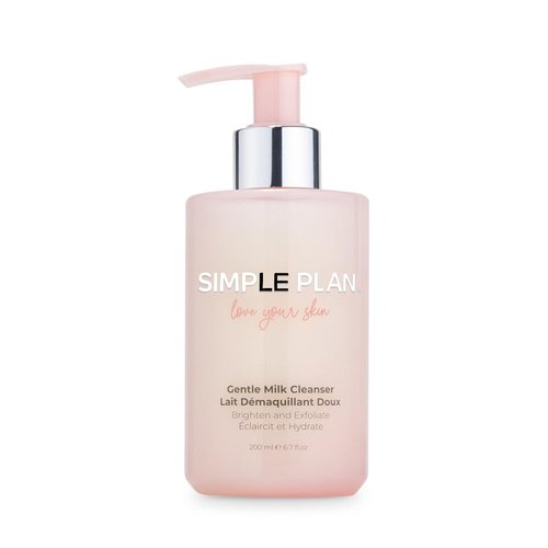 SIMPLE PLAN Hydrating Milky Facial Cleanser - Gentle Moisturizing Face Wash for Sensitive Skin | 200 ML