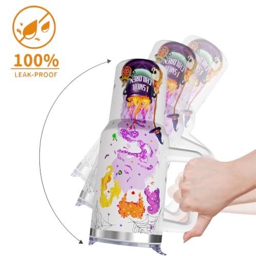 Halloween Witch Tumbler with Handle 40 oz - Halloween Cups & Drinkware - Variation of THIS listing