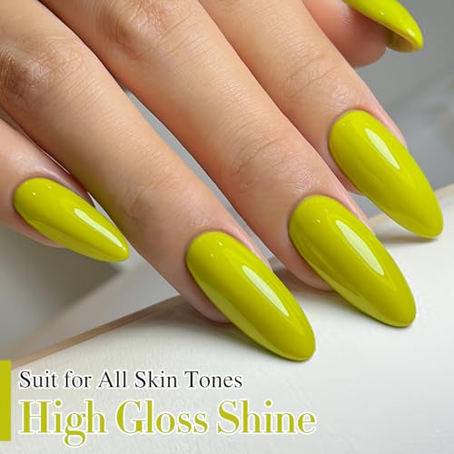 Gel Nail Polish 15ML - Same Color & Bottle - Olive Green - Double Rhythm
