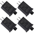 4-Pack Outdoor Inflatable Yard Power Adapter - 12V 1A Waterproof Transformer for Halloween Christmas Decorations - Variation 4