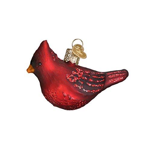 Mini Woodland Animal Christmas Ornament Set - Hand-Blown Glass Holiday Decorations, 6 Pieces