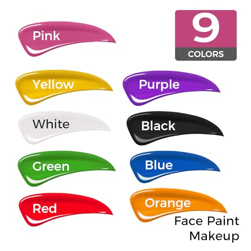 Purple Water-Based Body & Face Paint - Full Coverage Halloween SFX Makeup