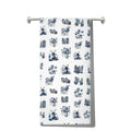 Dutch Flag Kitchen Towel Blue Cow House Variation of THIS listing
