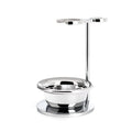 MÜHLE VIVO & RYTMO Series Stand for Razors & Shaving Brushes with Bowl | Shave Accessory | Robust Stainless Steel