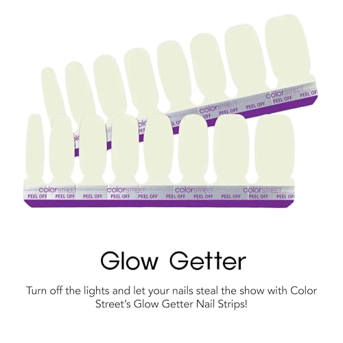 Glow Getter Double-Ended Nail Polish Strips - Glow-in-the-Dark Nail Art