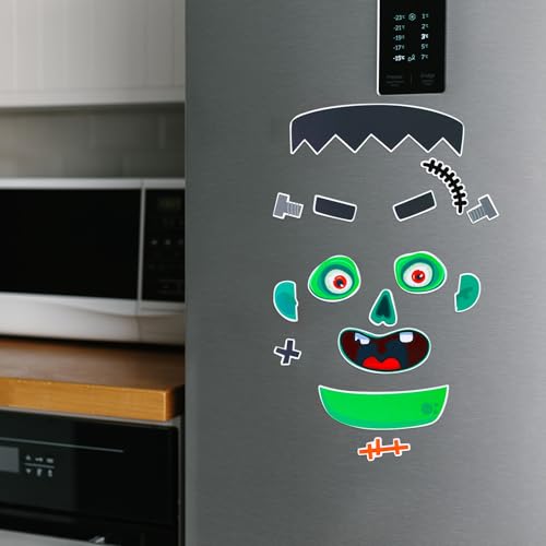 Halloween Refrigerator Magnets Set - 28pcs Spooky Decor for Fridge, Cabinet & Metal Surfaces