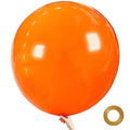 Orange Jumbo Latex Balloons - 36 Inch Big Party Decorations, 9 Pack - Variation: Orange