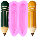 Back To School Pencil Silicone Mold - Style H, Cake & Candy Decoration