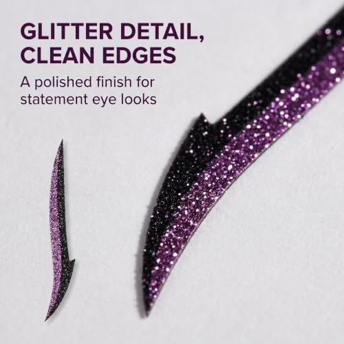 Colorful Reusable Waterproof Eyeliner Stickers for Eye Makeup & Cat Eye Looks
