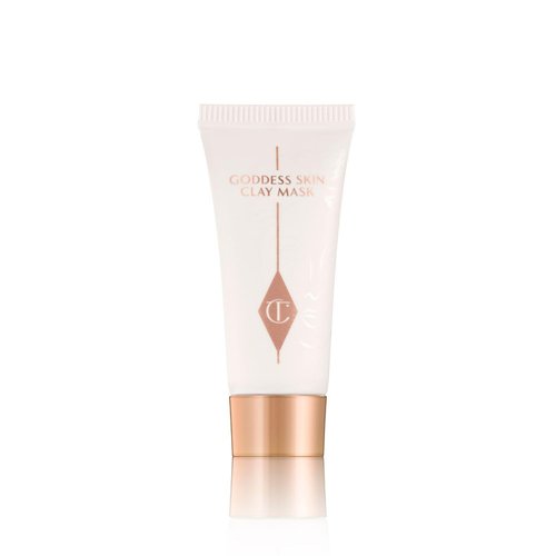 Charlotte Tilbury Goddess Skin Clay Mask - Hydrating Pore Tightening Face Mask with Vitamin C & Sweet Almond Oil | Reveals Luminous Glow