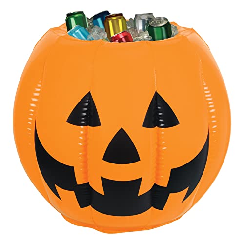 Inflatable Coffin Cooler Jack-O-Lantern 2 Pack Halloween Party Decor
