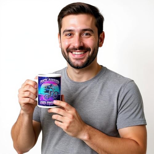 Halloween Reaper Coffee Mug - Funny Gag Gift for Men & Women, 11oz
