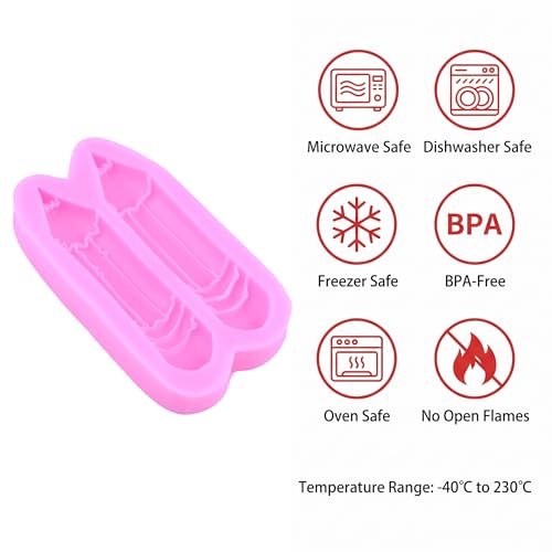 Back To School Pencil Silicone Mold - Style H, Cake & Candy Decoration