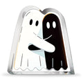 Halloween Ghost Acrylic Decoration - Heartwarming Embrace, Transparent Variation