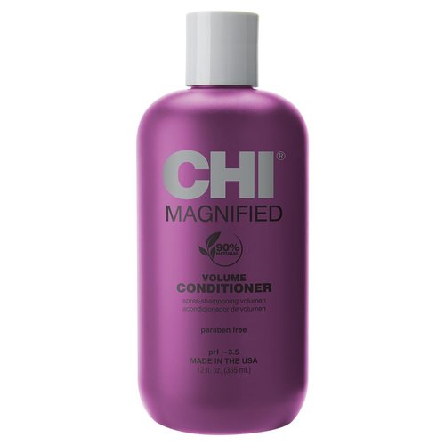 CHI Magnified Volume Conditioner - Boosts Volume, Hydrates & Strengthens Hair | Sulfate-Free, 12 Oz