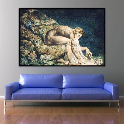 Wall Art Canvas - Renoir La Grenouillère Poster - Impressionism Home Decor - Newton 12x18in