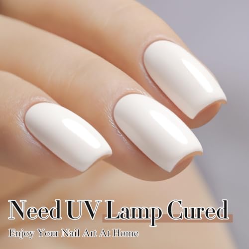 Double Rhythm 15ML Gel Polish - Warm White, Same Color, Soak Off Nail Art