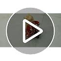 Halloween Animatronic Clown Ride-On Bicycle - Moving Back and Forth - Style B