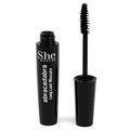 S.he Makeup Abracadabra Long Lash Mascara - Volumizing Formula for Dramatic Length | Black