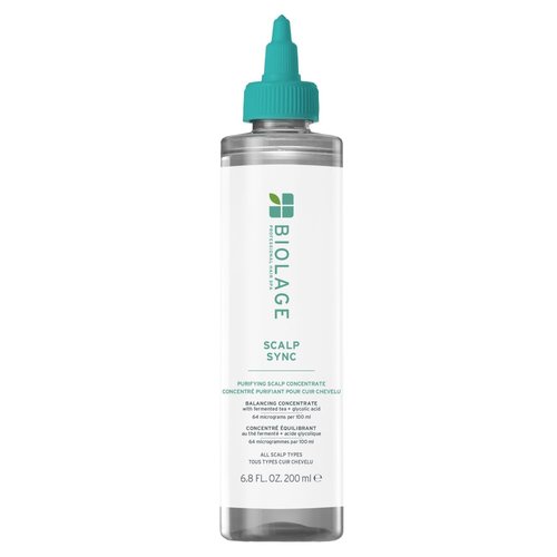 Biolage Scalp Sync Purifying Concentrate - Exfoliating Dry Scalp Treatment with Fermented Tea & Glycolic Acid