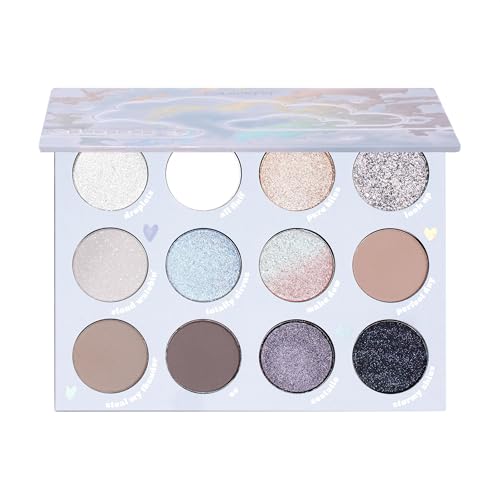 ColorPop Cloud 9 Eyeshadow Palette - Multi-Finish High-Pigment Eye Makeup