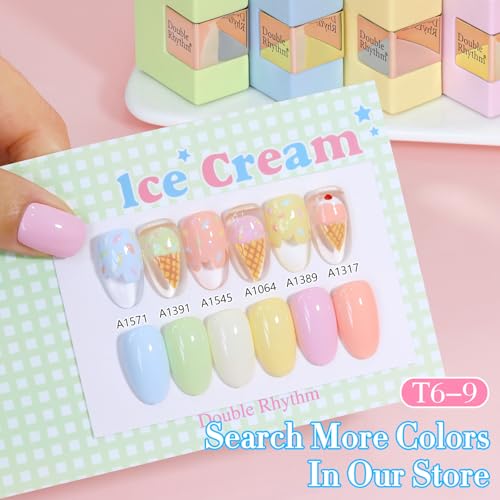 Neutral Light Milky Gel Nail Polish 15ML - Cream Yellow Variation