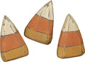 Primitive Wooden Candy Corn Decor Set of 6 Halloween Primitive Design