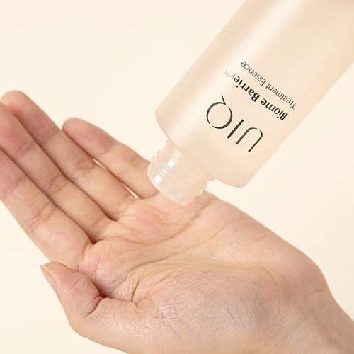 UIQ Biome Barrier Treatment Essence Nourishing, Hydrating, Moisturizing Toner l Korean Skincare for All Skin Types | Daily Gentle Dead Skin Cell Care I Glow Skin Radiance 5.07 fl.oz /150ml