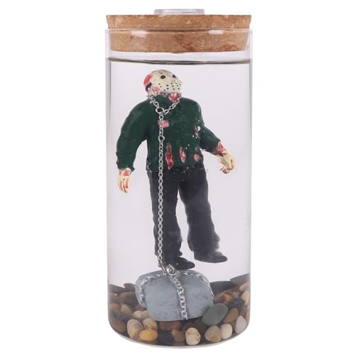 Horror Water Lamp - Jason Voorhees Crystal Lake Decor with LED Light