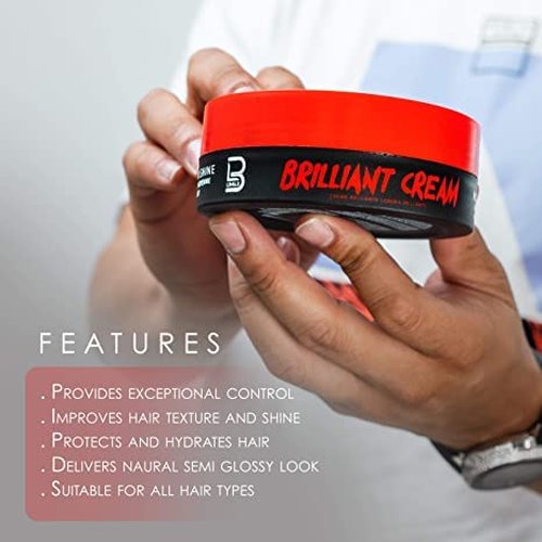 Level 3 Brilliant Cream - Hydrating Hair Texture & Shine Enhancer - Natural Styling Solution
