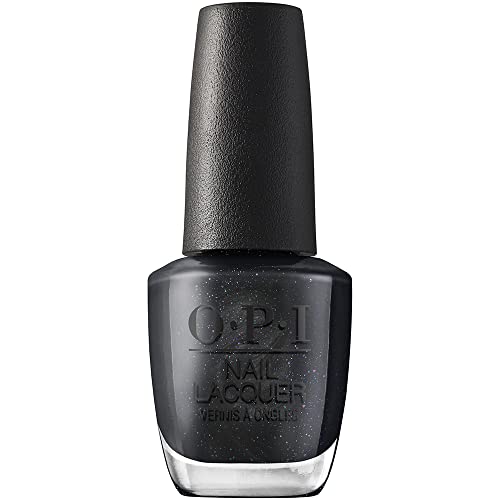 OPI Black Nail Lacquer - Cave the Way | Classic, Long-Lasting, Chip-Resistant