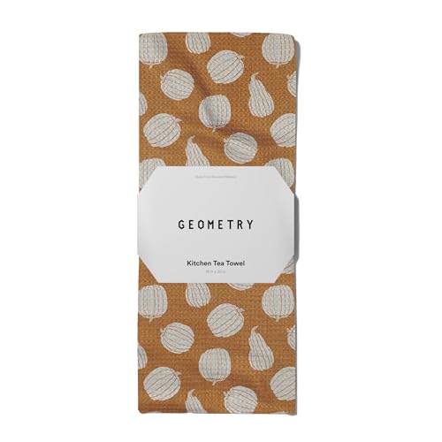 Kitchen Towels Microfiber Dish Cloths - Quick Dry & Absorbent, Pumpkin Patch, 18x30 Inches - 1 Piece
