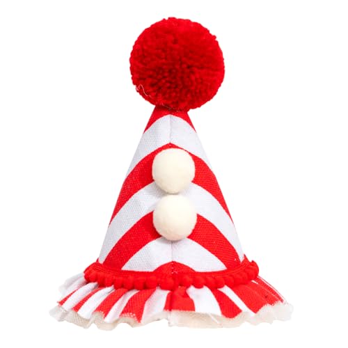 Red White Striped Hat - Casual Summer Sun Hat for Men & Women