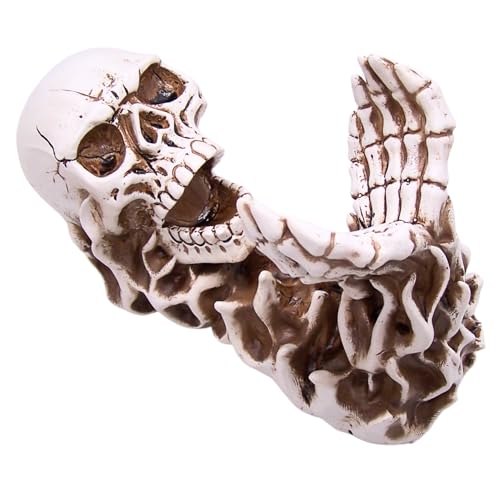 Skeleton Wine Bottle Holder - Gothic Skeleton Design, Halloween Decor