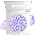 Duochrome Purple Blue Glitter Eyeshadow - Color Shifting Metallic Palette 02