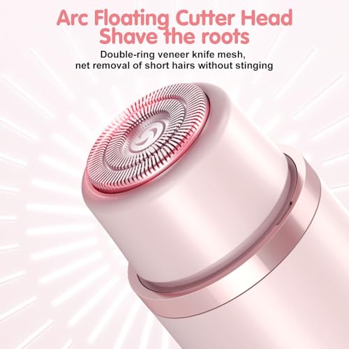 Valentines Day Gifts for Her, Bikini Trimmer for Women,2 in 1 Dual Head Bikini Shaver & Body Shaver, Cordless & Waterproof Electric Bikini Trimmer for Women,Blue