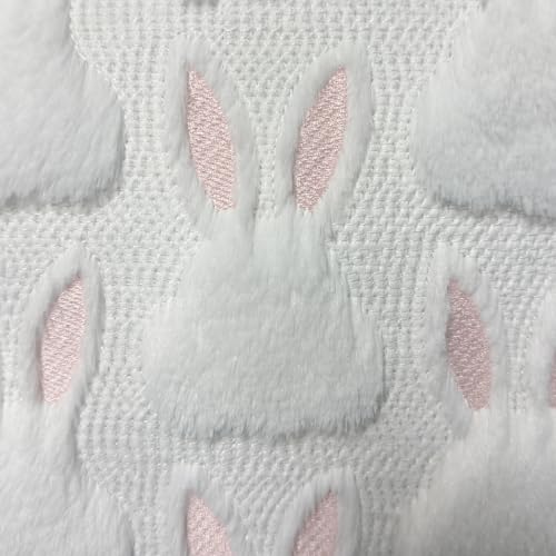 Easter Pillow Covers Set of 2 18x18 Soft Plush Hidden Zipper Spring Decor Variation P