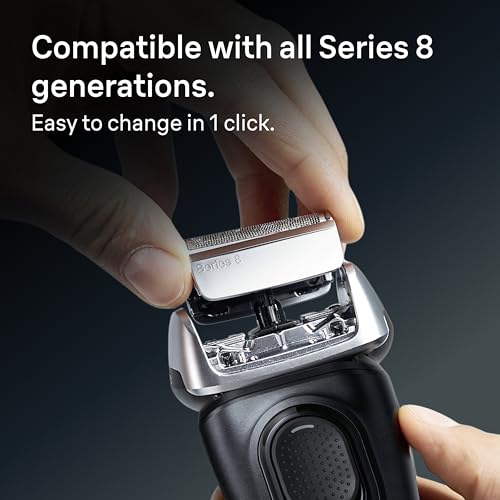 Braun Series 8 83M Electric Shaver Head Replacement Cassette - 1 Pack