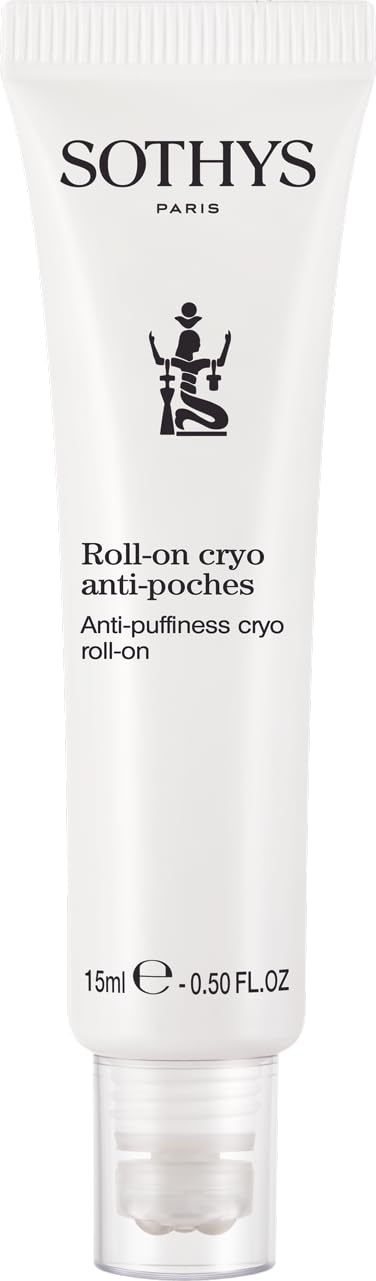 SOTHYS Anti-Puffiness Eye Roller Gel - Cryo Roll-On for Dark Circles & Puffy Eyes | Firming Undereye Care