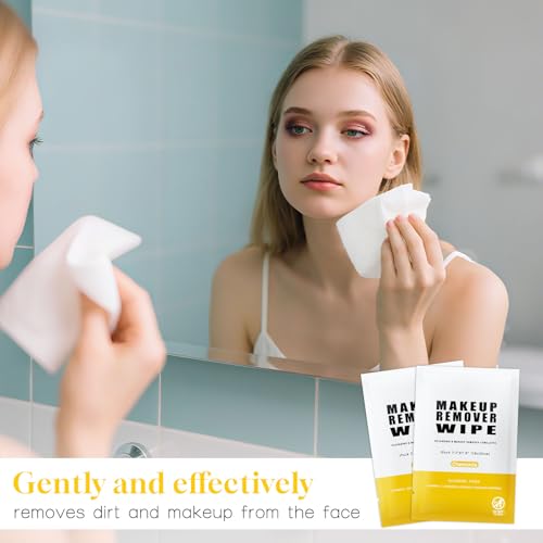 200 Pack Makeup Remover Wipes - Gentle Face Cleansing & Travel-Friendly